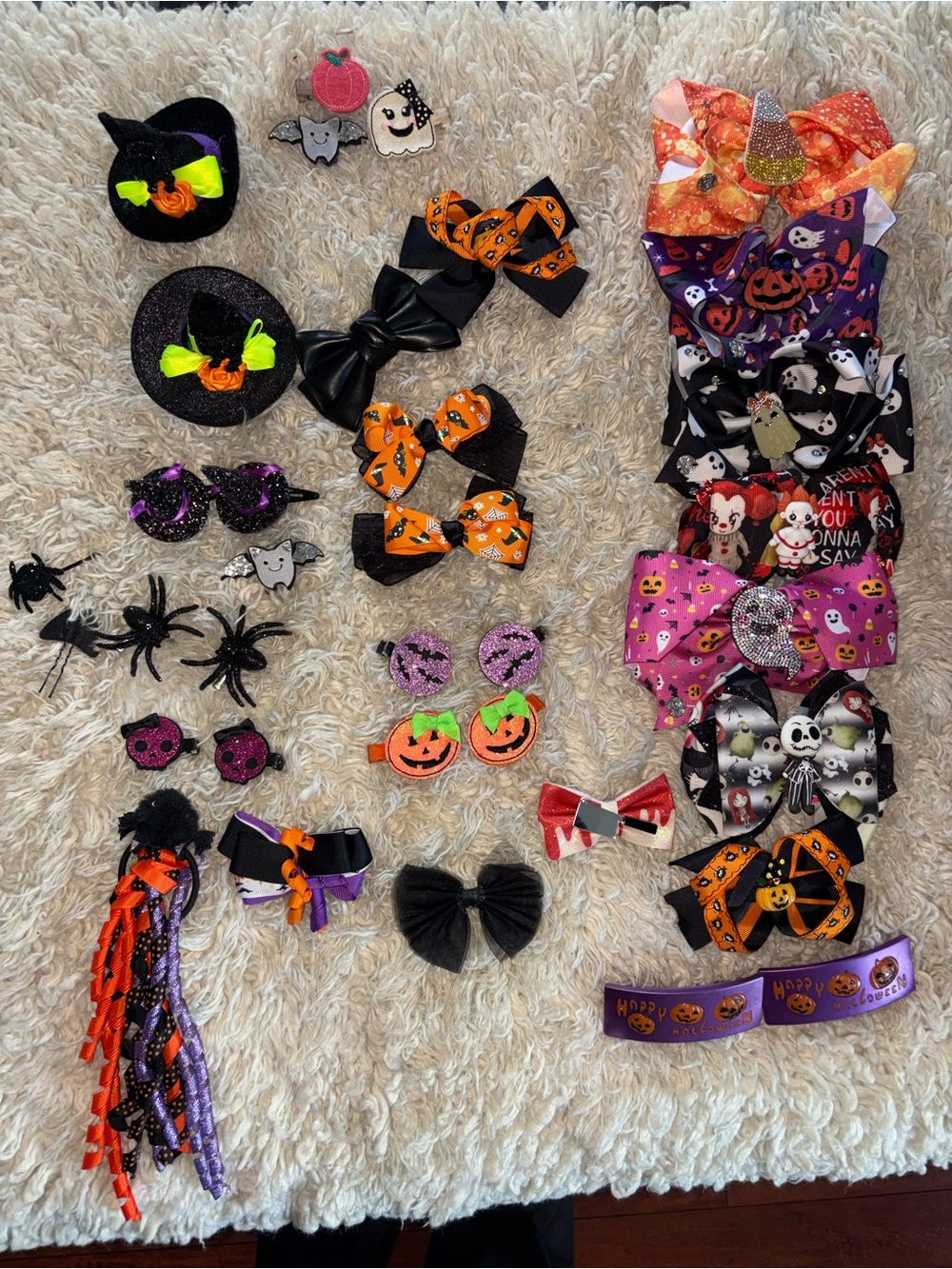 Halloween bundle of bows